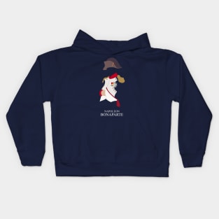 Napoleon Bonaparte - Minimalist Portrait Kids Hoodie